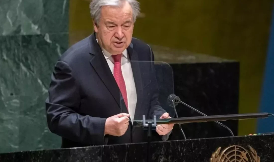 BM Genel Sekreteri Guterres,