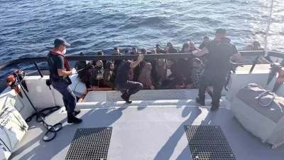 Bodrum Açıklarında Düzensiz Göçmen Operasyonu Sonuçları
