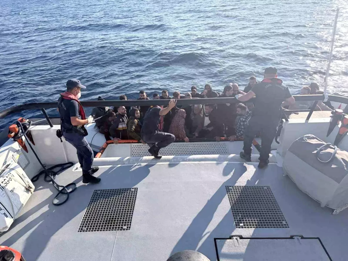 Bodrum Açıklarında Düzensiz Göçmen Operasyonu Sonuçları