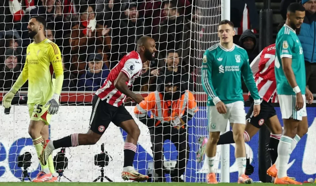 Brentford, Liverpool'u evinde farklı