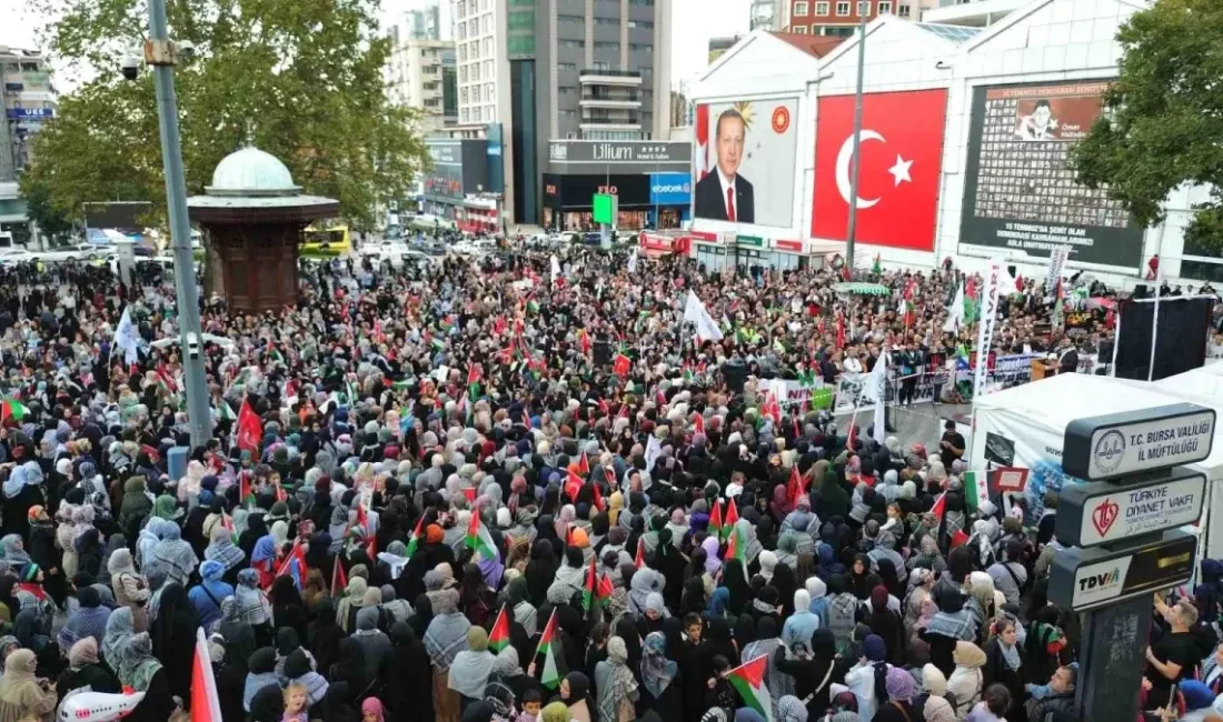 Bursa’da Gazze Dayanışması Buluşması