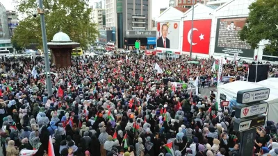 Bursa’da Gazze Dayanışması Buluşması ve Yürüyüşü