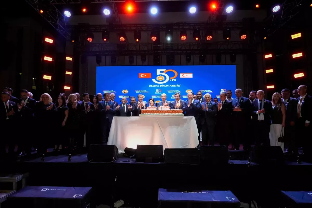 Cevdet Yılmaz’dan Ulusal Birlik Partisi’nin 50. Yıl Dönümüne Katılım ve Mesajlar