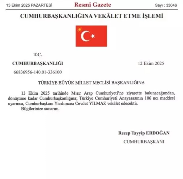Vekalet ve Resmi Tebliğ