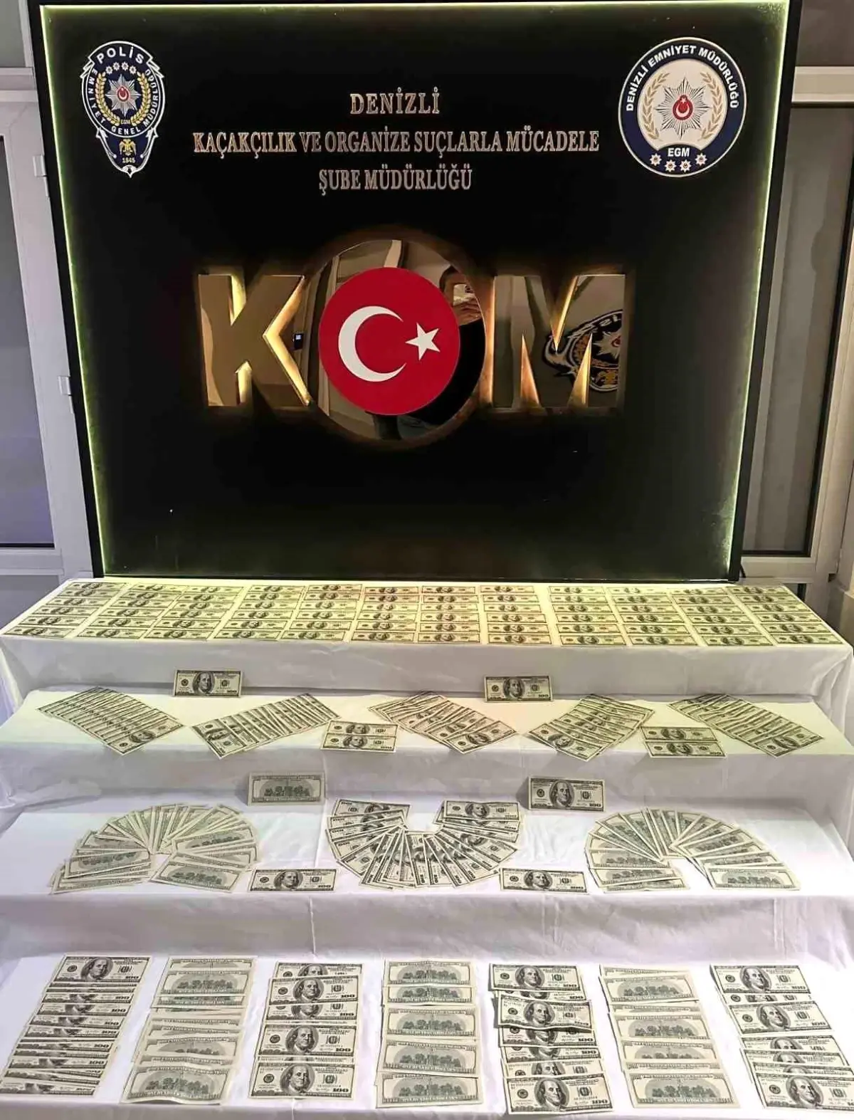 Denizli’de Sahte Para Operasyonu: 351 Sahte Banknot Ele Geçirildi