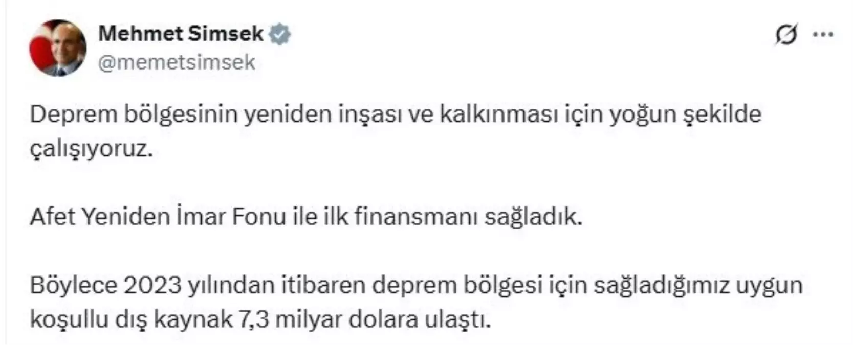 Deprem Sonrası Yeniden İnşa Çabalarında Önemli Adım: Afet Yeniden İmar Fonu Sağlandı