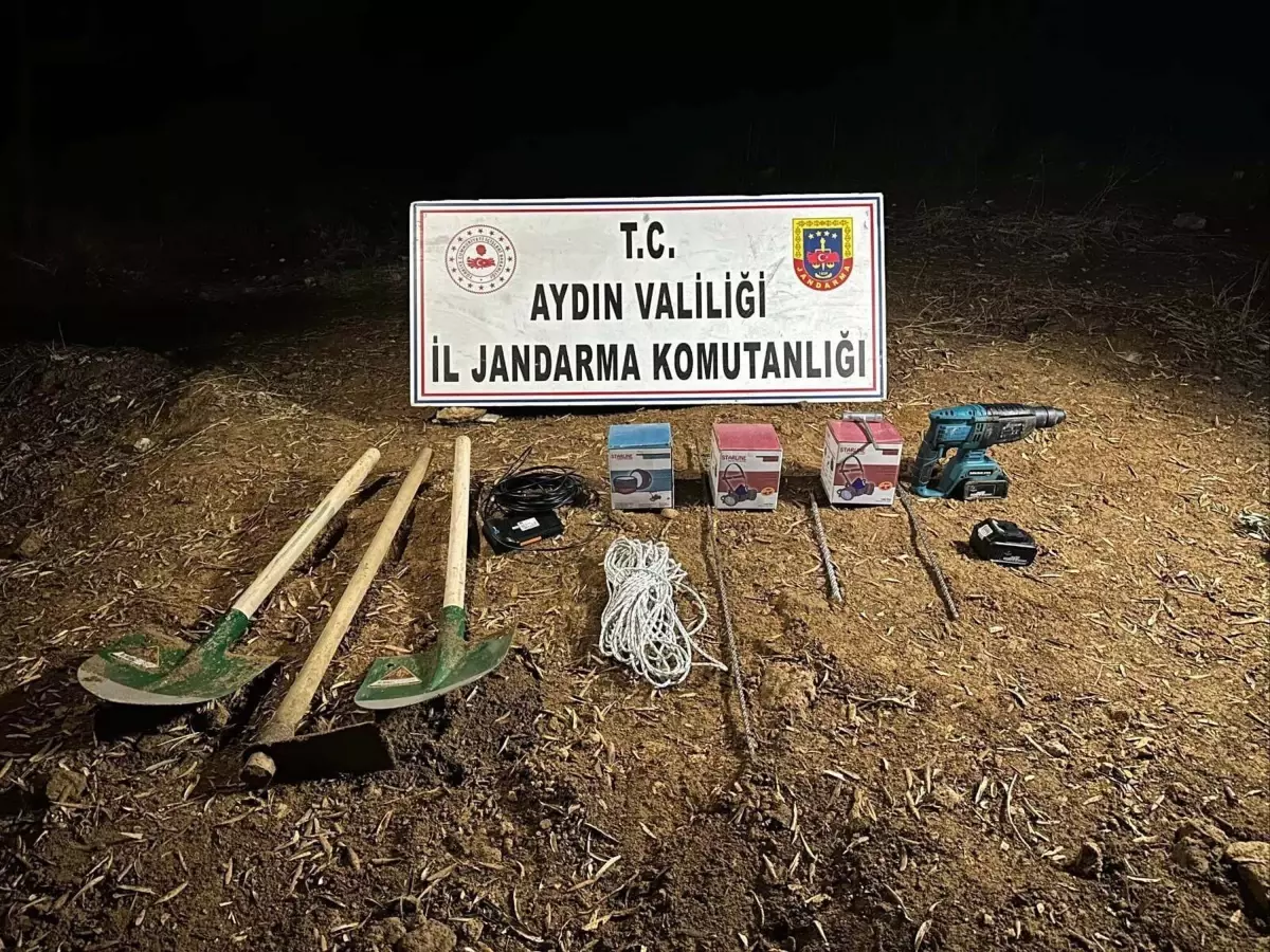 Didim’de Kaçak Kazı Operasyonu Başarılı Sonuç Verdi