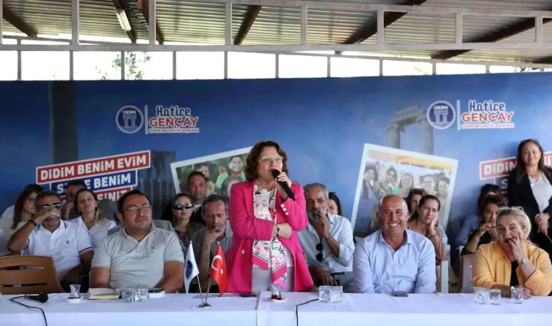 Didim’de düzenlenen mahalle buluşmalarıyla