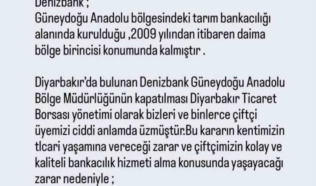 Diyarbakır TBF, Denizbank Bölge