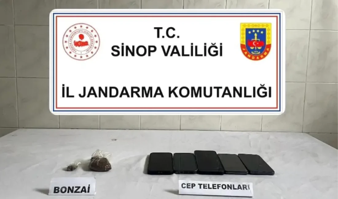 Durağan'da düzenlenen uyuşturucu operasyonu