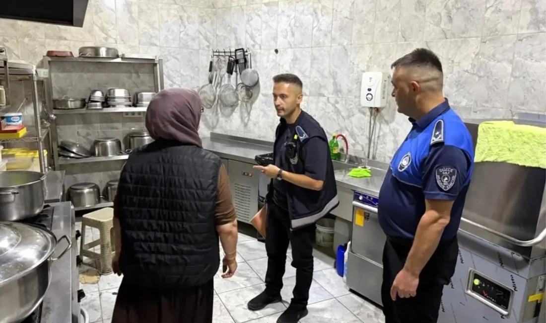 Düzce Belediyesi Zabıta Faaliyetleri
