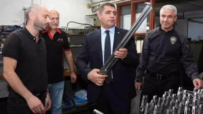 Düzce Valisi Selçuk Aslan’dan Av Tüfeği Üretim Tesisine Ziyaret ve İnceleme