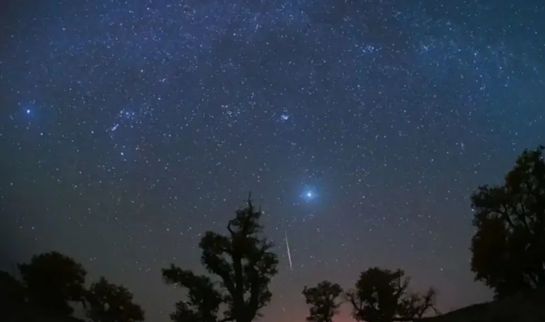 Ekim ayındaki Orionid Meteor