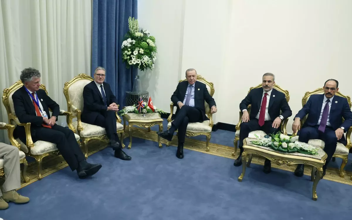 Erdoğan ve Starmer Yemen ve Ortadoğu Gündeminde Bir Araya Geldi