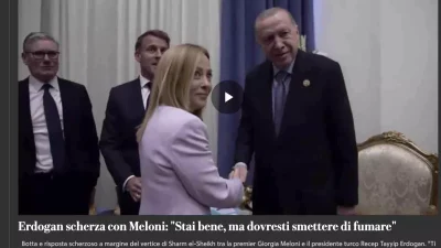 Erdoğan’dan Meloni’ye Esprili Sigarayı Bırakma Tavsiyesi Gazetelerde Boşluk Bırakmadan Yansımalarını Buldu