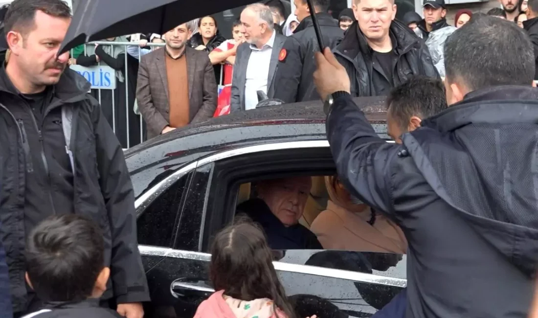Erdoğan'ın Rize ve Trabzon'daki