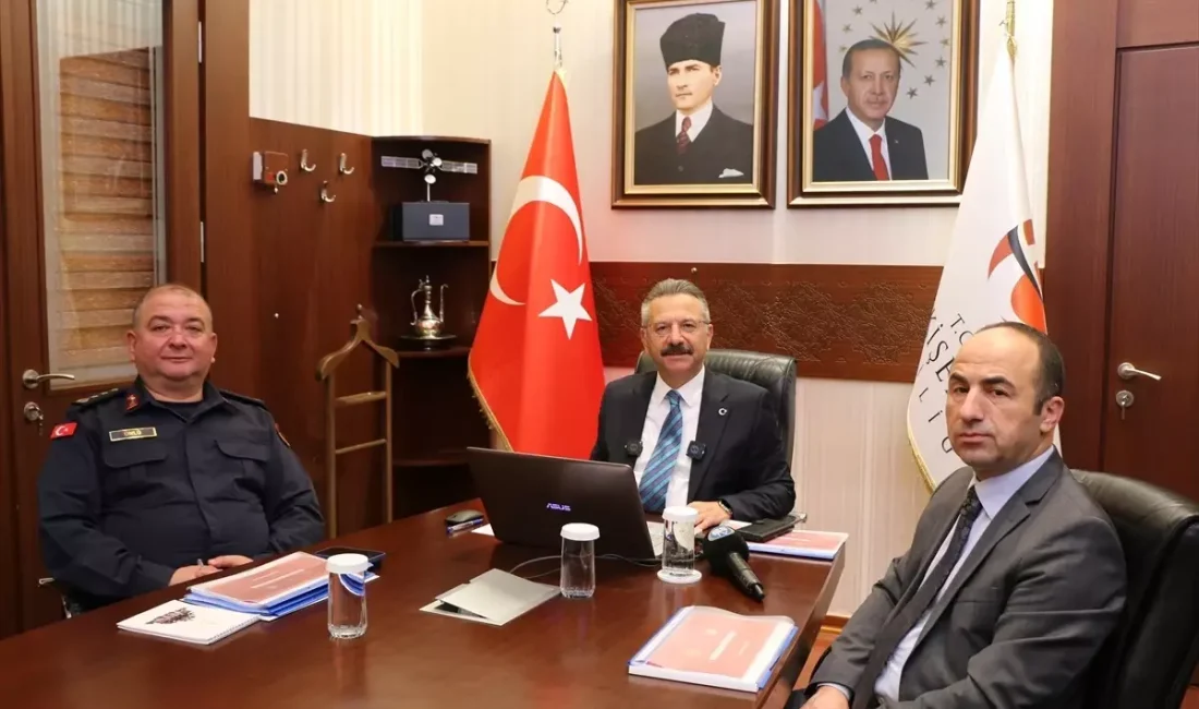 Eskişehir Güvenlik Toplantısında, huzuru