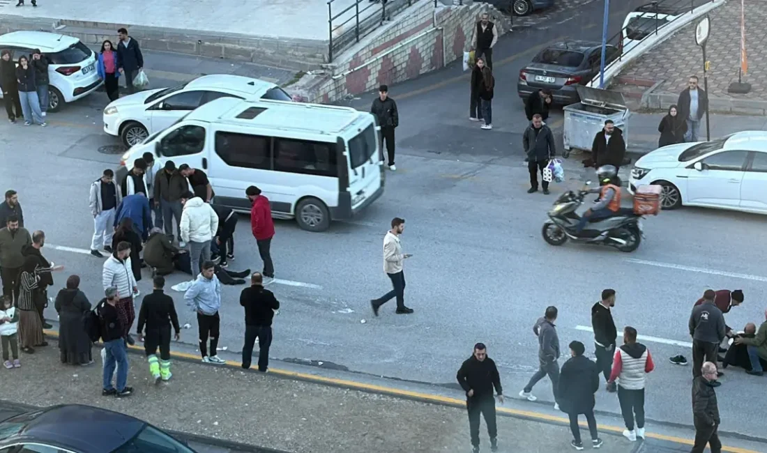 Etimesgut'ta yaşanan trafik kazasında