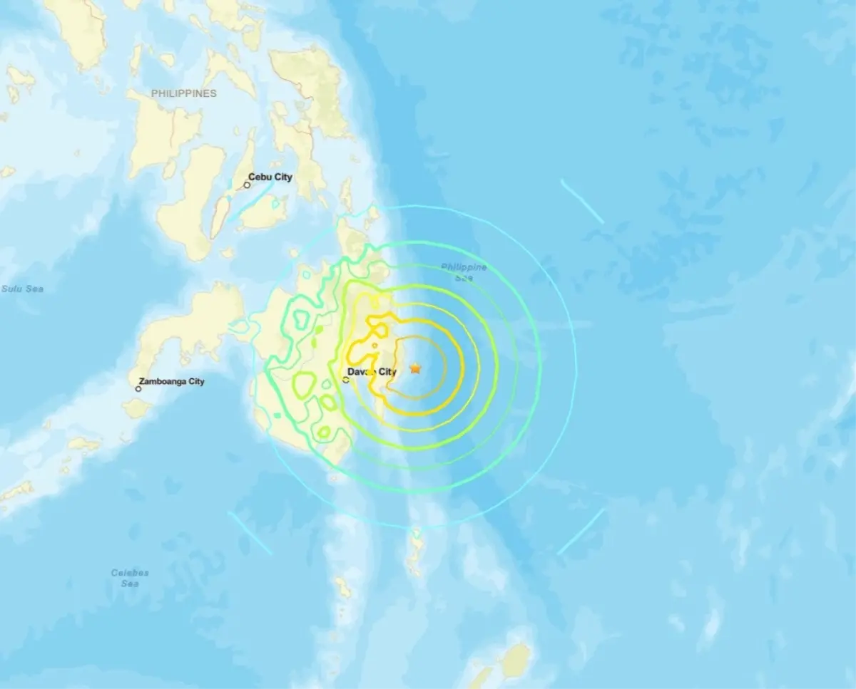 Filipinler’in Güneyinde Büyük Deprem Kaydedildi