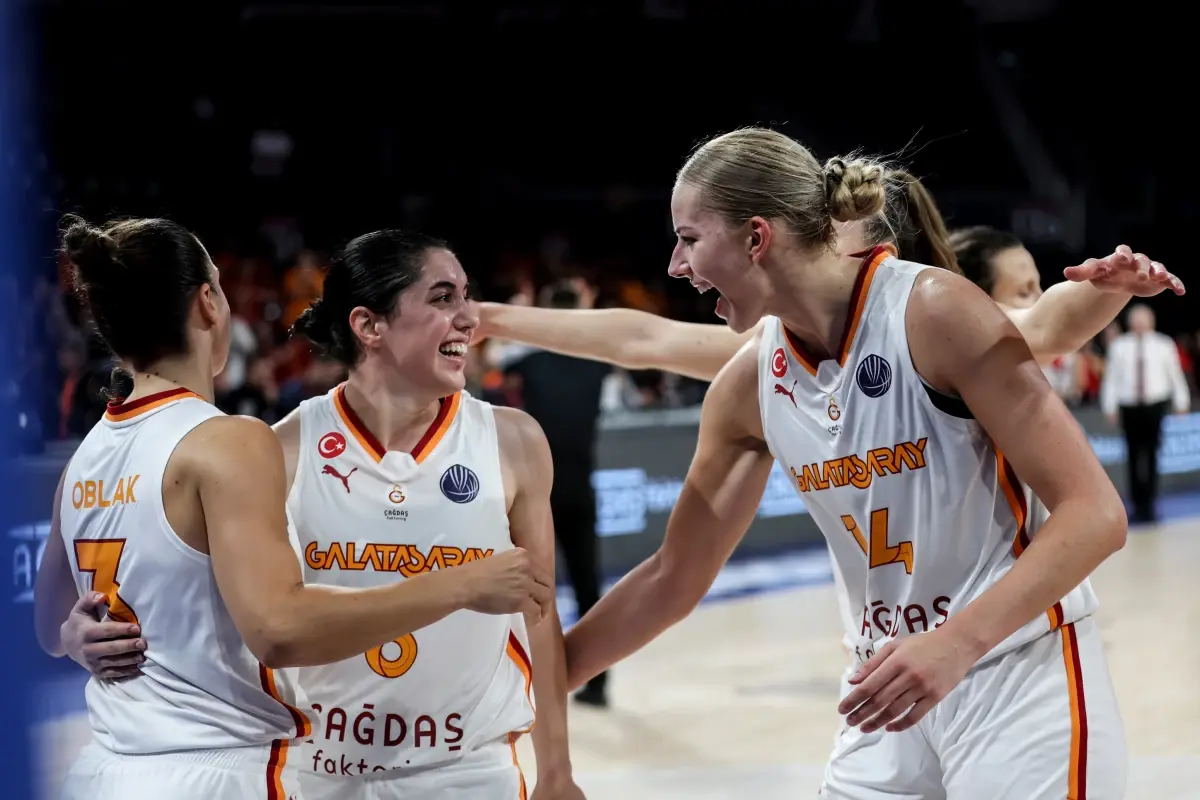 Galatasaray Kadın Basketbol Takımı Euroleague Zaferiyle Göz Kamaştırdı