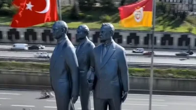 Galatasaray’ın Tarihine Işık Takan Üç Anıtın Açılışı Gerçekleştirildi