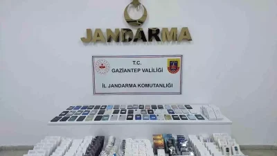 Gaziantep’te Gümrük Kaçağı Elektroniklere Operasyon: 1 Milyon 975 Bin TL Değerinde Mal Ele Geçirildi