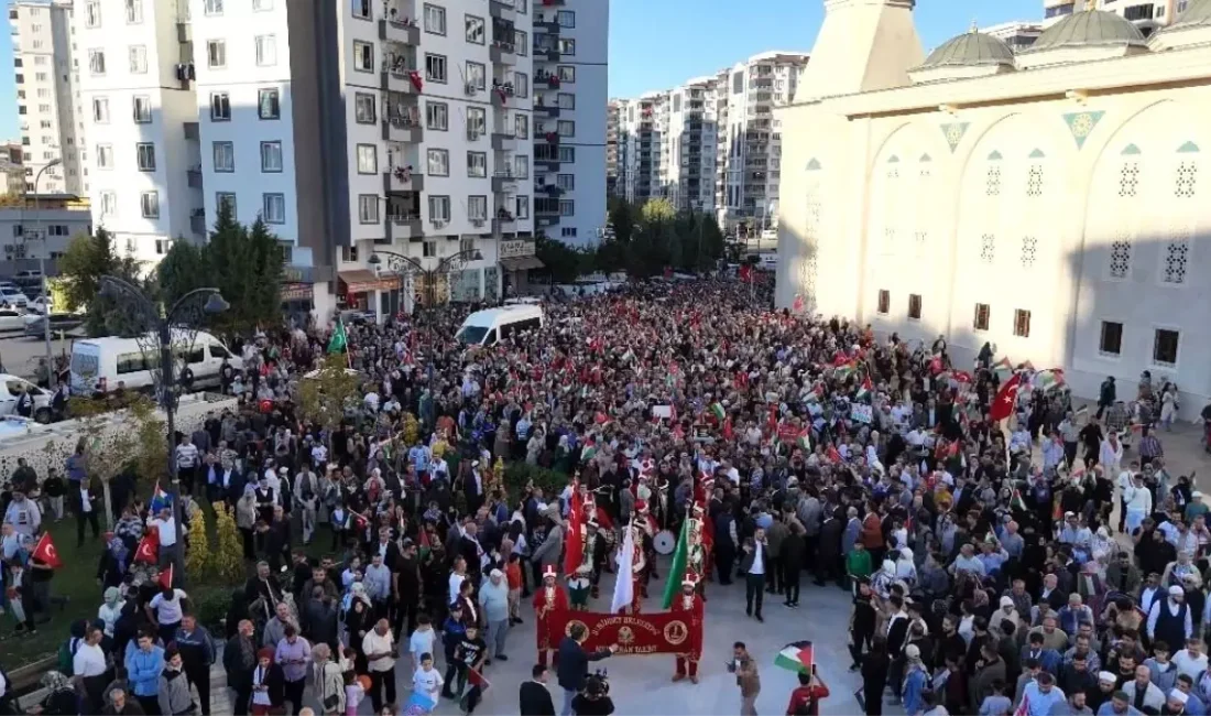 Gaziantep'ten dünyaya Filistin'e destek