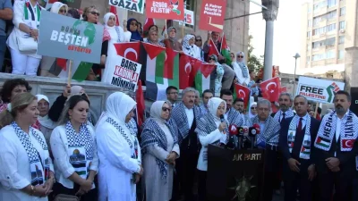 Gazze İçin El Ele: Kayseri Kadınlarından Ortak Duruş