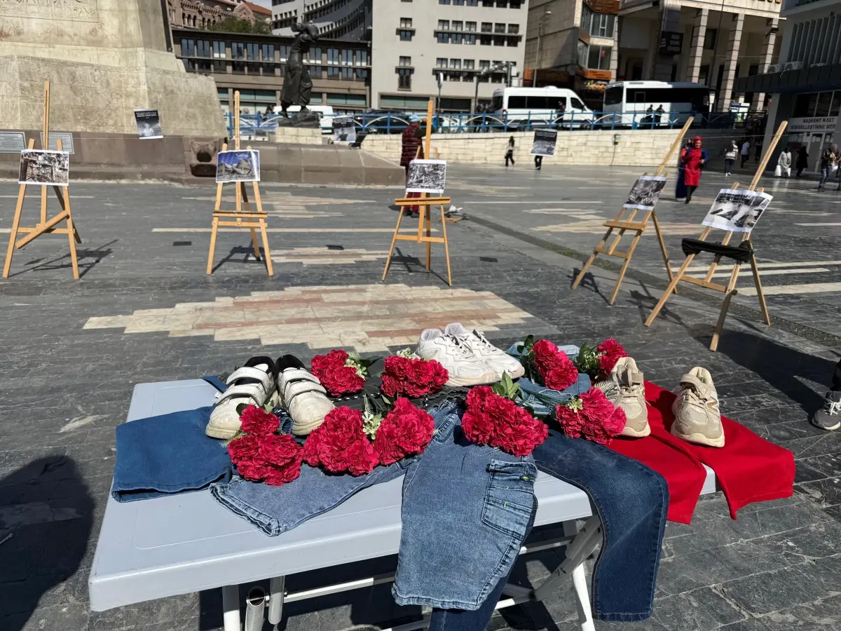 Gazze’deki insanlık dramına dikkat çeken tepkiler Ankara’da yükseliyor