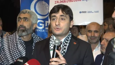 Gazze’ye Ulaşamayan Filonun Direniş Habercisi Elazığ’da Karşılandı