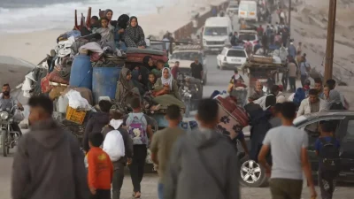 Gazze’ye Yardım Tırları Kerem Ebu Salim Sınır Kapısı’ndan Giriş Yapmaya Başladı