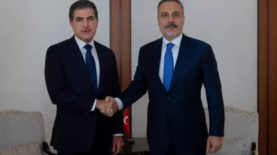 Hakan Fidan ve Neçirvan Barzani Ankara’da Bir Araya Geldi