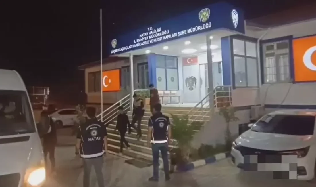 Hatay’da yasa dışı göçle
