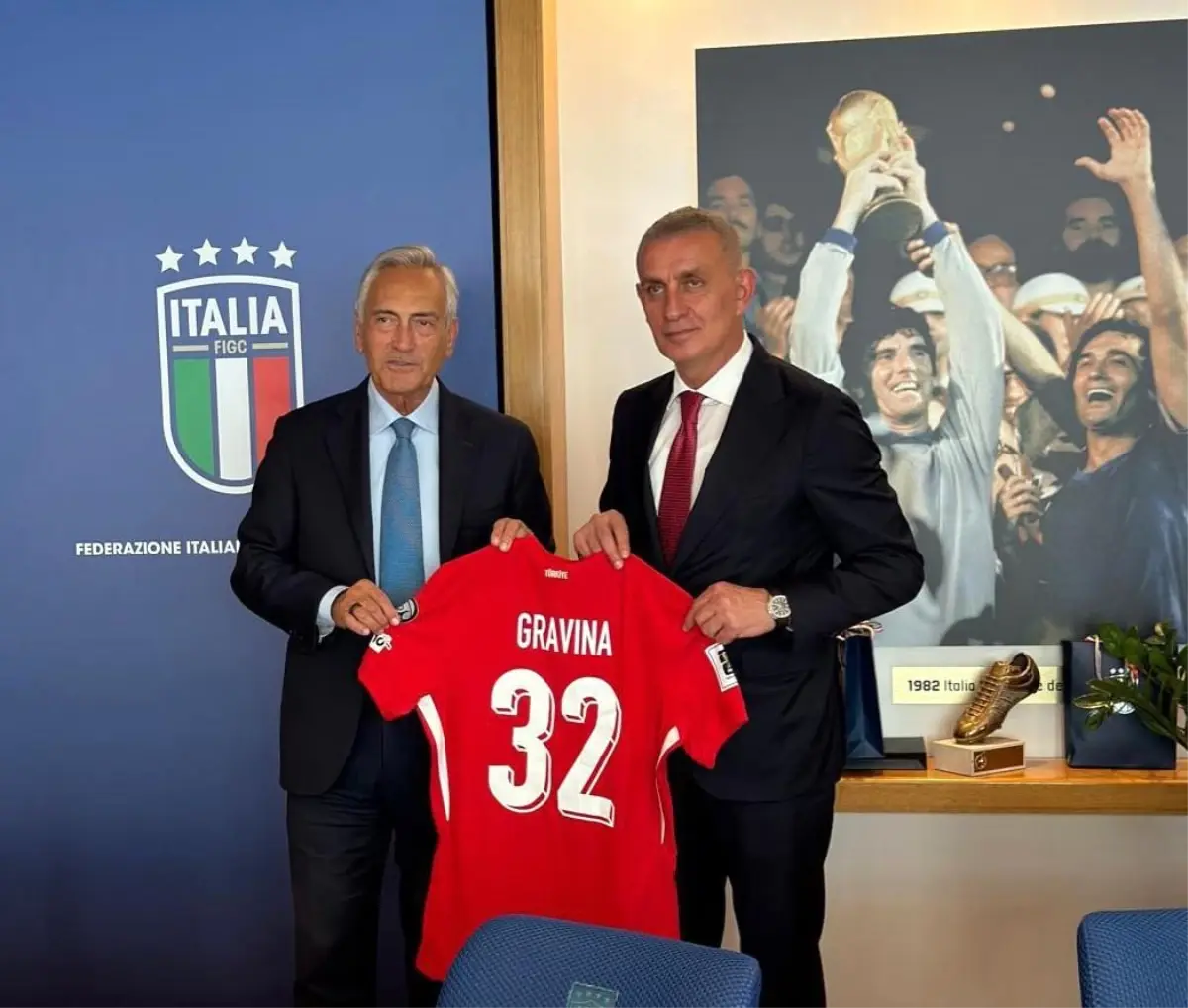 İbrahim Ethem Hacıosmanoğlu’nun İtalya Ziyareti ve Futbol İşbirliği Gelişmeleri