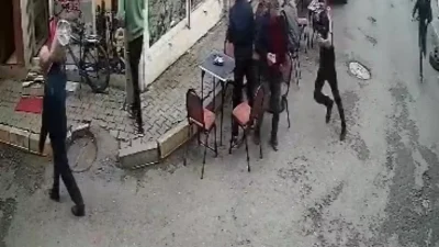 Iğdır’da Silahlı Kovalamaca Panik Yarattı: Güvenlik Kameralarına Yansıyan Anlar