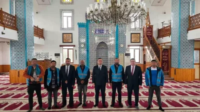 İlçe Müftülüğünden Denetimli Serbestlik Çalışmasıyla Camii Temizliği Projesi