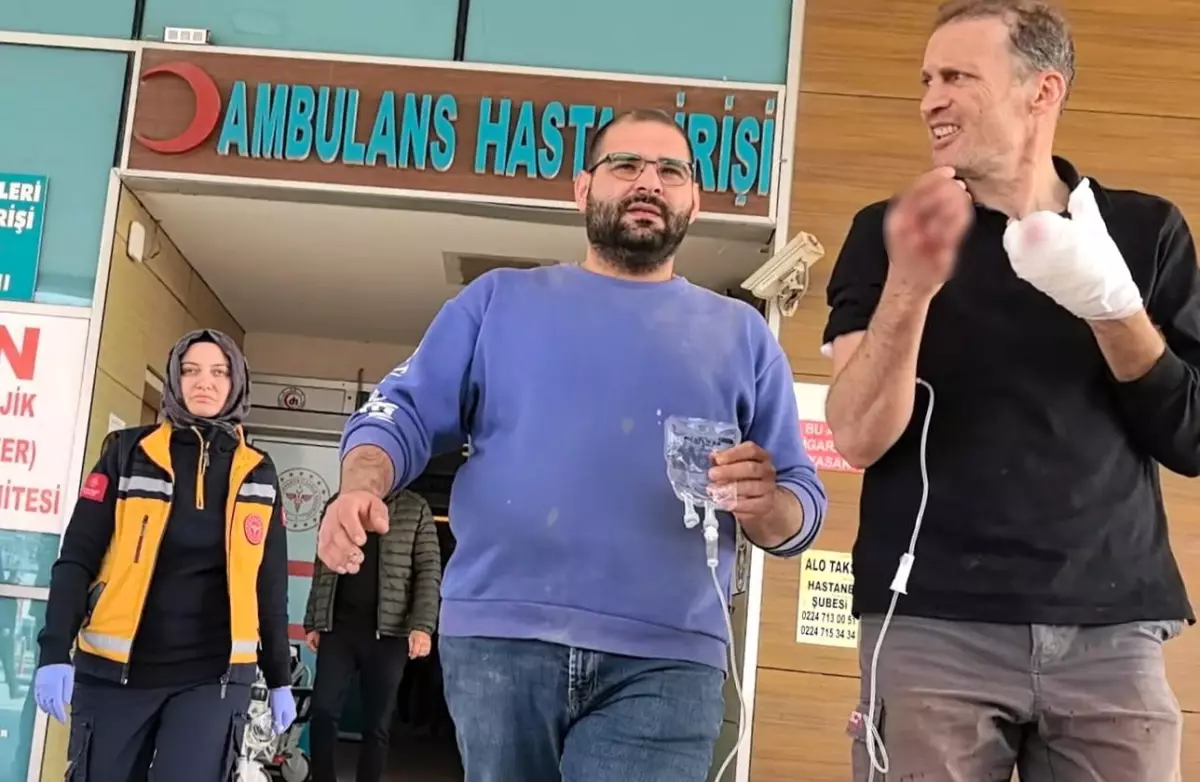 İnegöl’de Mobilya Atölyesinde Feci Kaza: El Parmakları Koptu