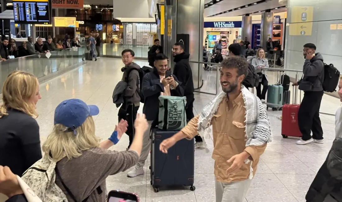 İngiliz aktivistler Londra'ya döndü,