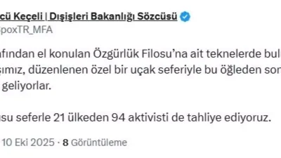 İsrail İşgalinden Kurtarılan 18 Türk Vatandaşı Yurda Dönüyor