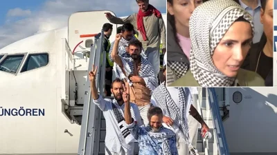 İsrail Saldırısının Ardından Türk Aktivistlerin İstanbul’a Gelişiyle Enkaz Kaldı