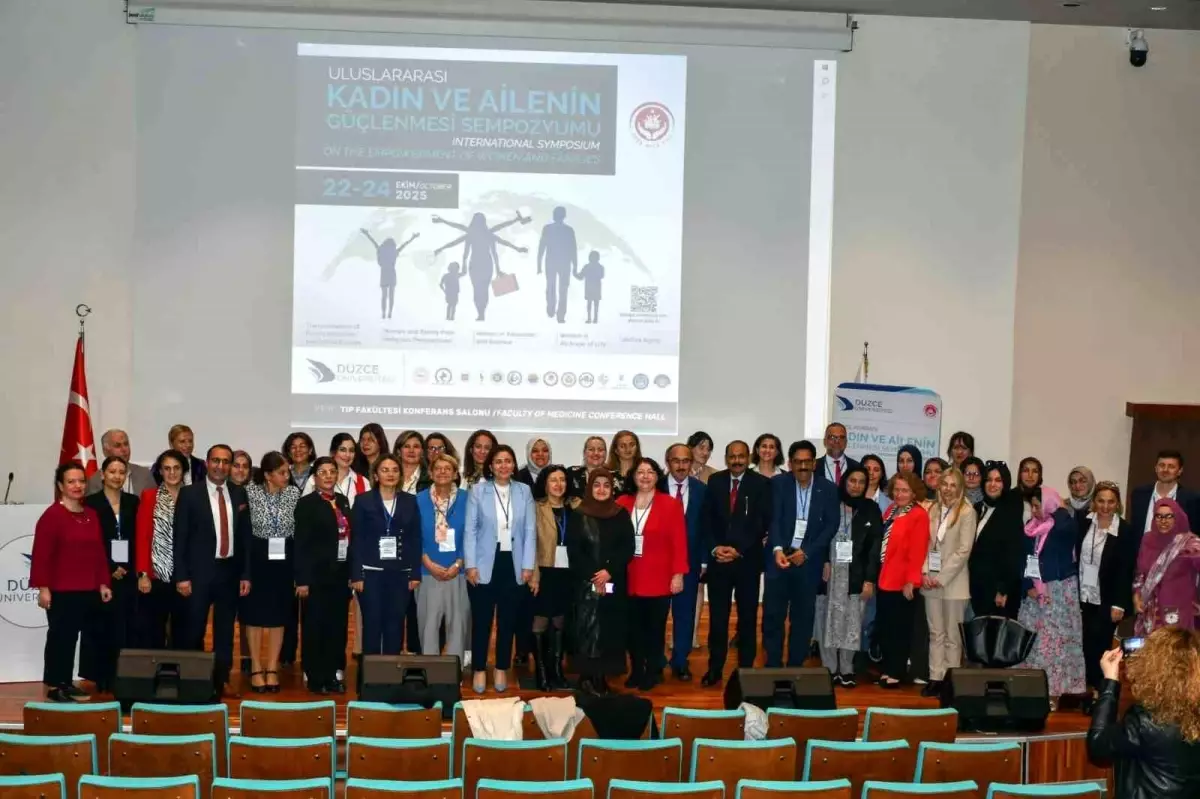 Kadın ve Aile Güçlendirme Sempozyumu Düzce’de Başladı