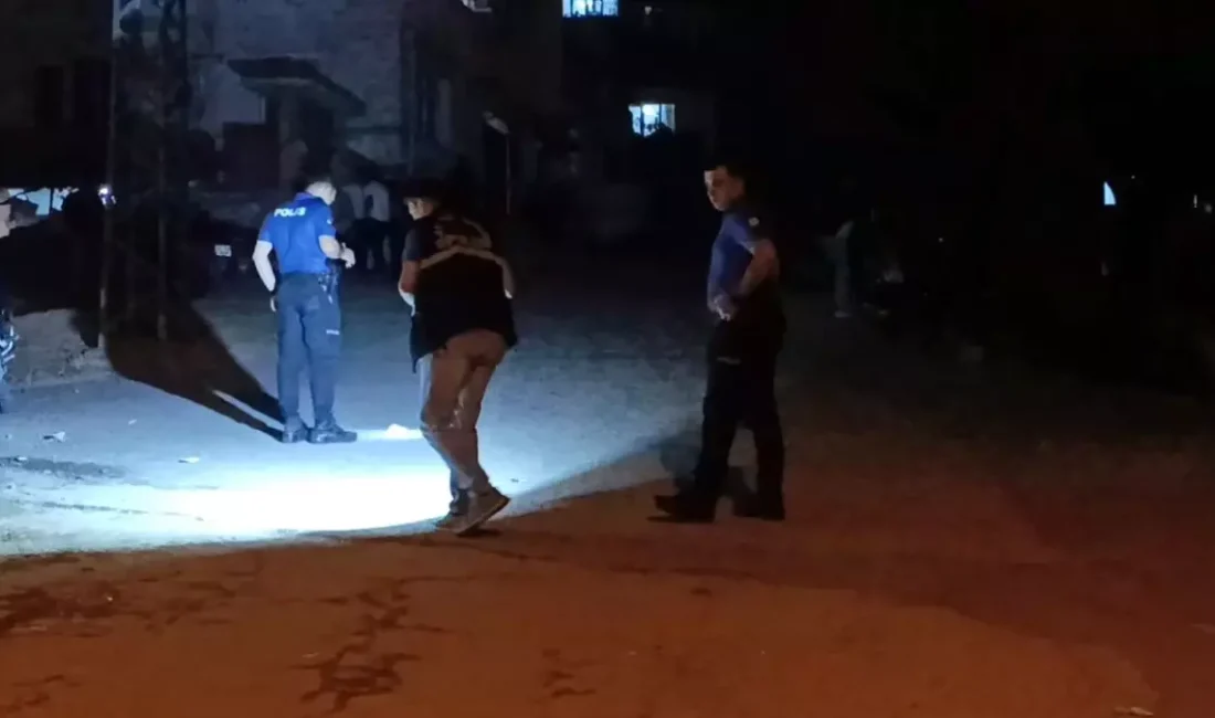 Kahramanmaraş'ta eğlence sırasında çıkan