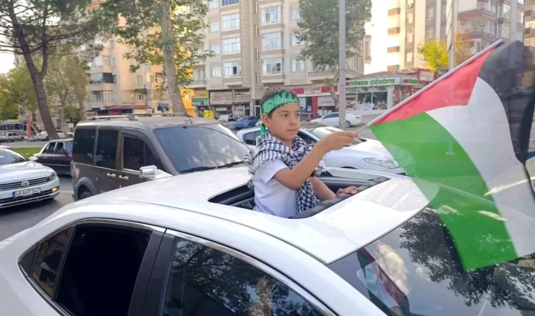 Kahramanmaraş'ta Filistin Dayanışması Yürüyüşü
