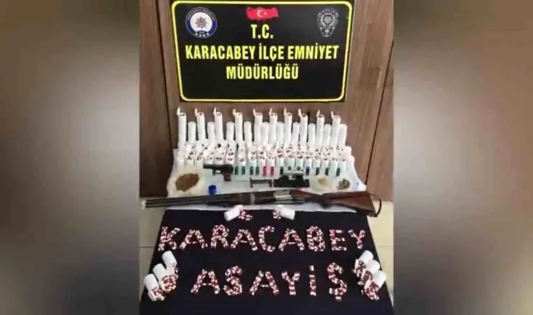 Karacabey’de düzenlenen uyuşturucu operasyonunda
