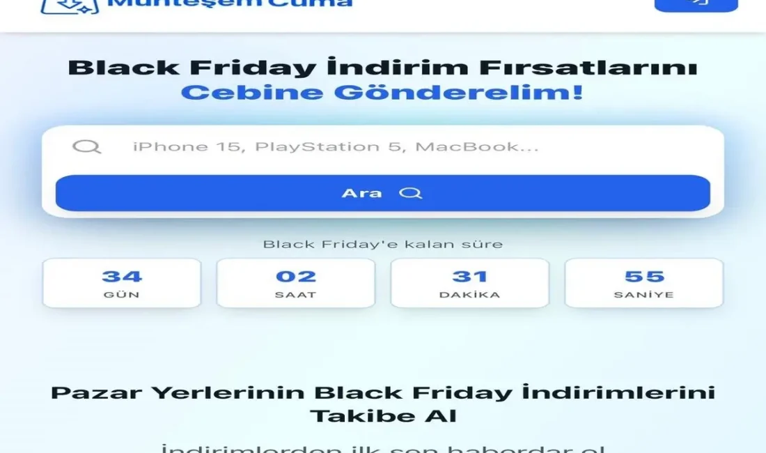 Kasım indirimleri ve Muhteşem