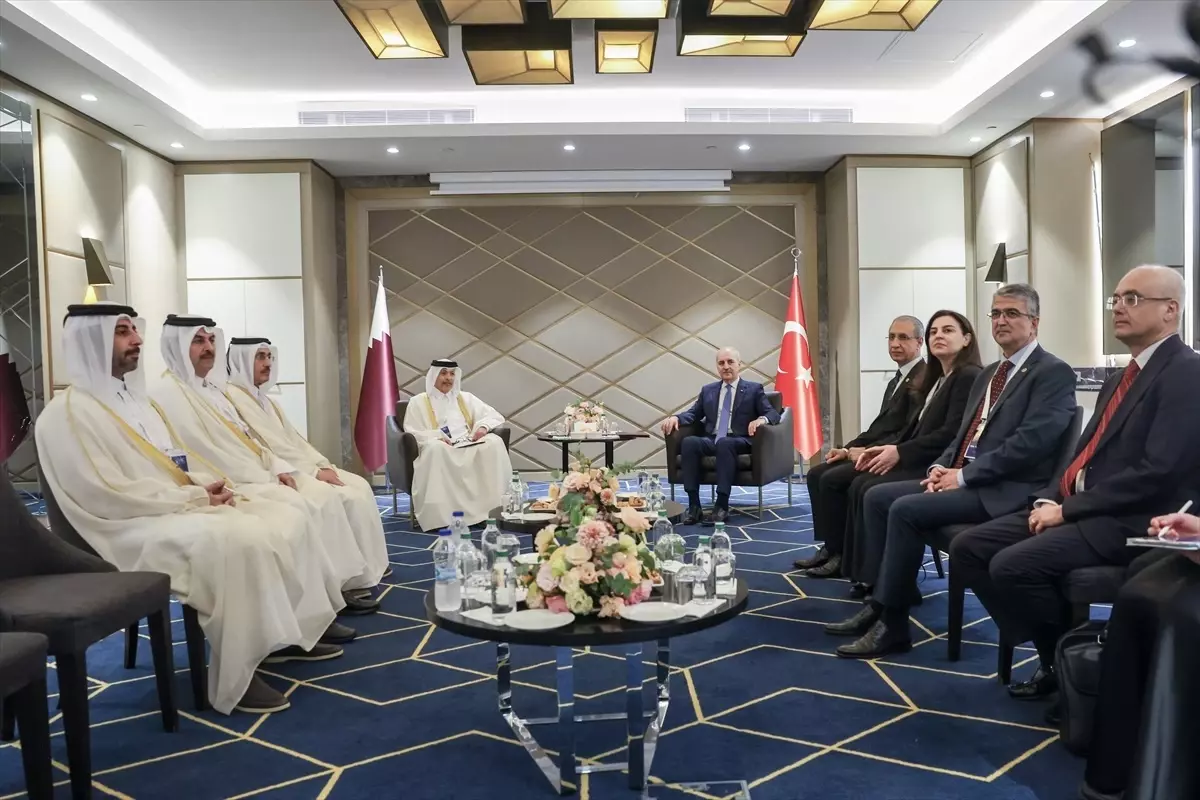 Katar ve Türkiye Parlamentosu Liderleri Arasında Güçlü İşbirliği Vurgusu
