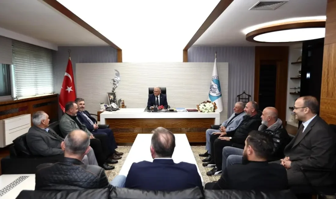 Kayseri Belediye Başkanı, esnaf