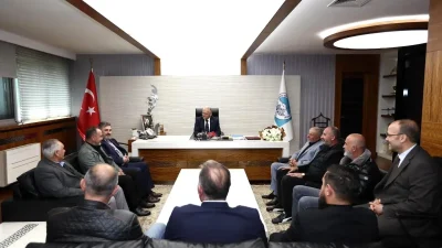 Kayseri Belediye Başkanı’ndan Esnaf Temsilcileriyle Iş Birliği Ziyareti