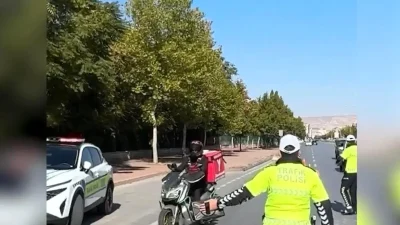 Kayseri Trafik Denetimlerinde Motorlu Araçlara Yönelik Sıkı Kontroller Gerçekleştirildi