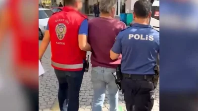 Kayseri’de Aranan Şahıs Uyuşturucu Suçundan Yakalandı ve Cezaevine Gönderildi